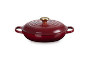 Cacerola Baja Garnet - Le Creuset