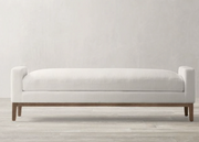 Ottoman Tapizado con Brazos