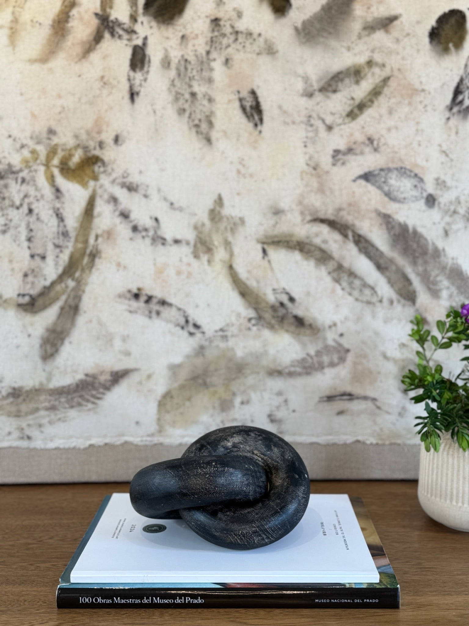 Nudo Doble en Madera