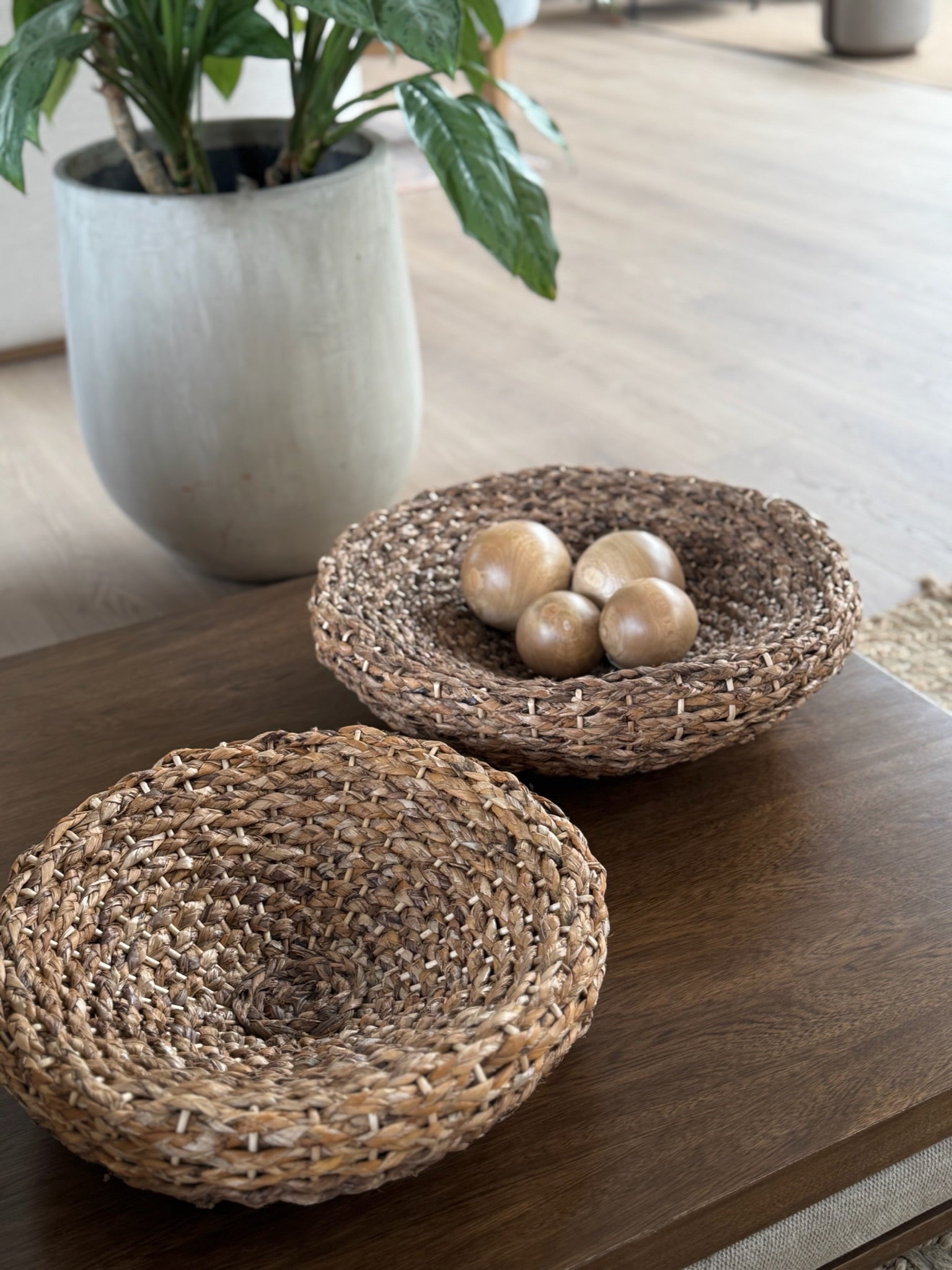 Bowl Tejido en Calceta de Platano