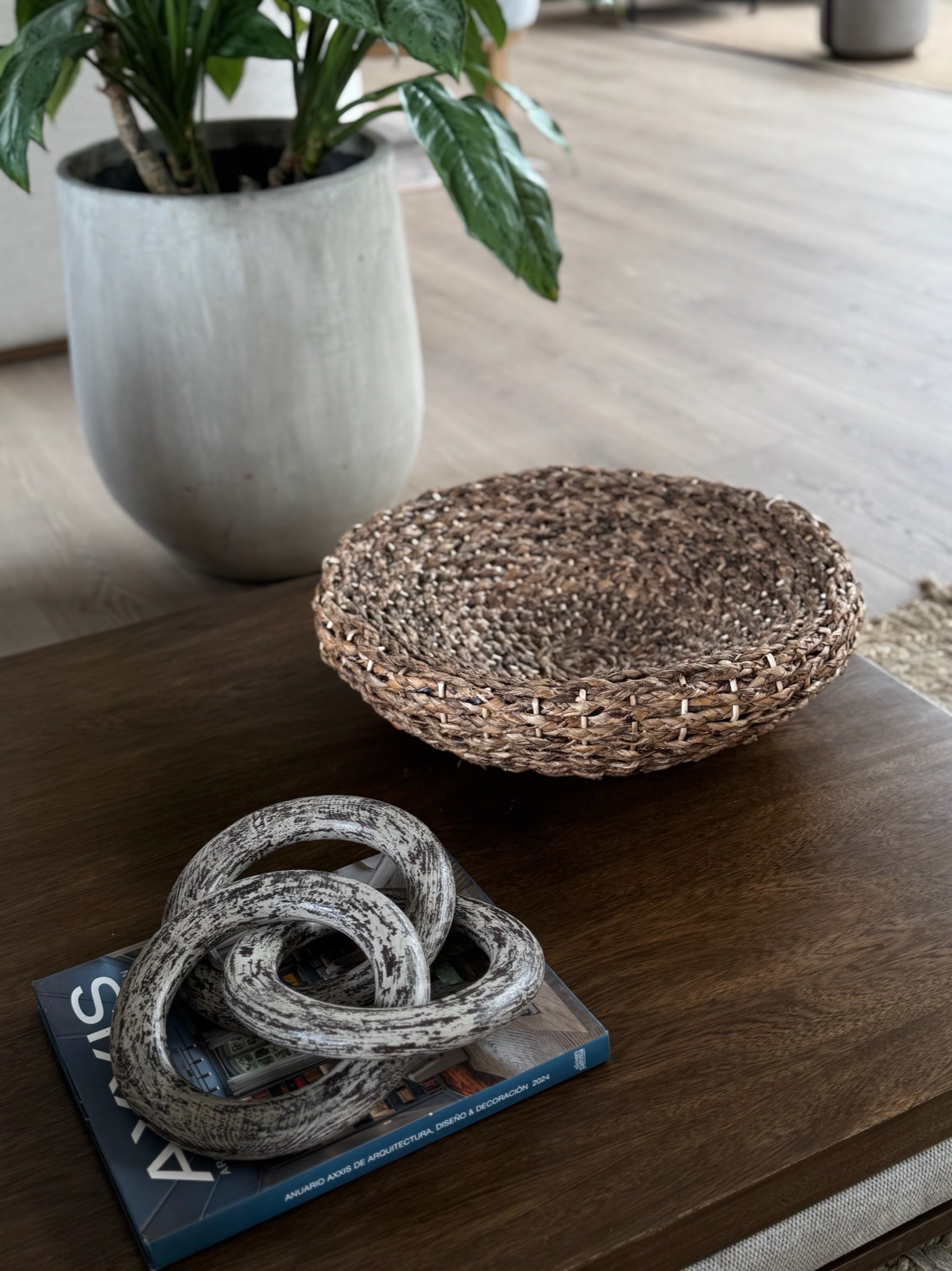 Cuenco Tejido en Calceta de Platano