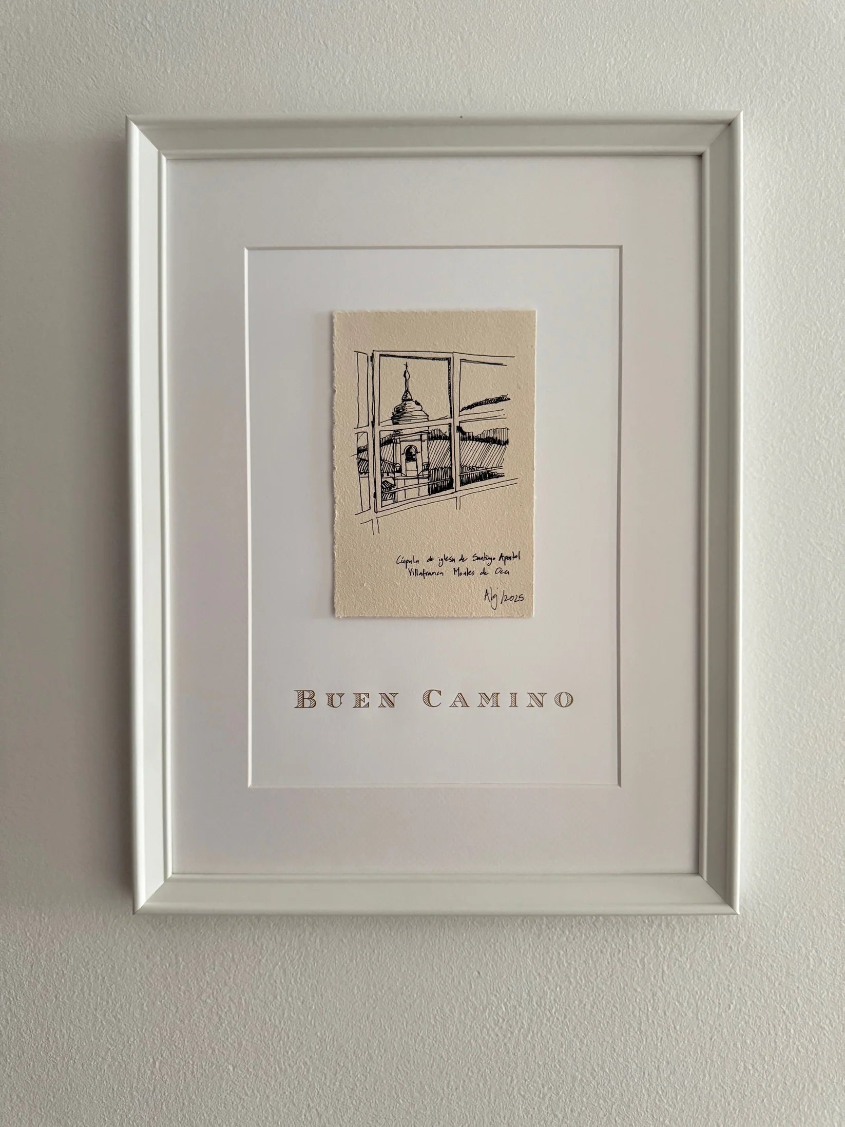 Buen Camino - Cúpula de Iglesia de Santiago Apóstol