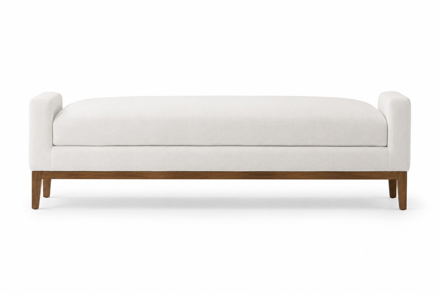 Ottoman Tapizado con Brazos